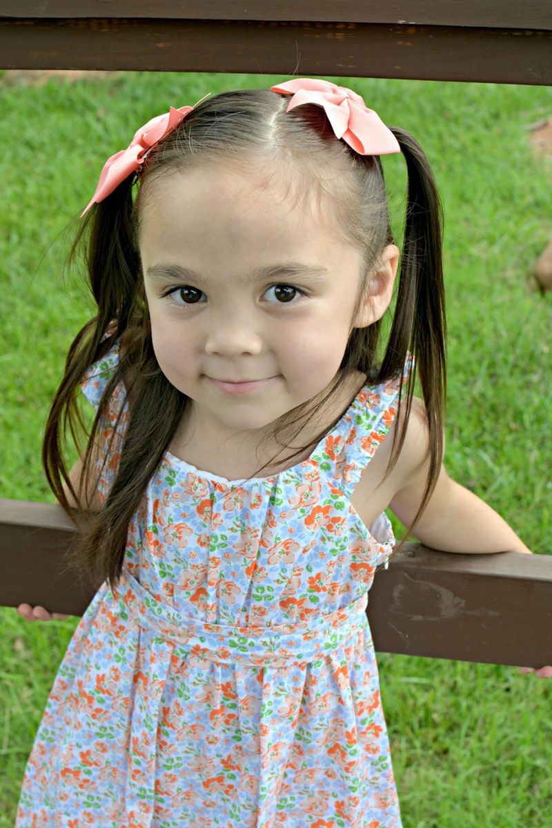 3.5 inches - Personalized Pencil Hair bow for girls