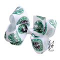 3-8 inches Handmade coffee inspired Starbucks hair bow