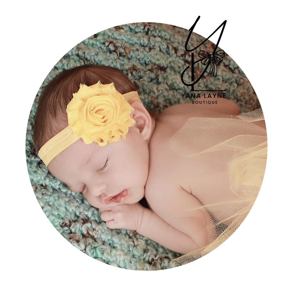 Rose Mauve shabby chic headband