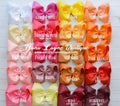 4-4.5 inches Single layer boutique hair bow