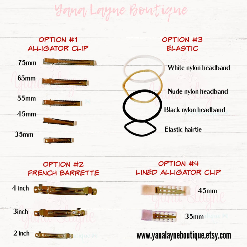 Personalized Pencil Hair bow for girls