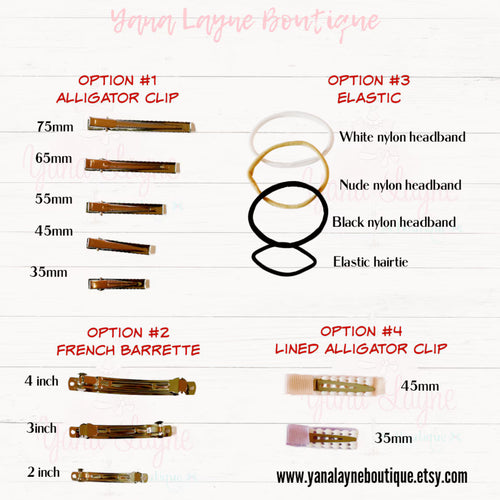 3-8 inches Handmade coffee inspired Starbucks hair bow